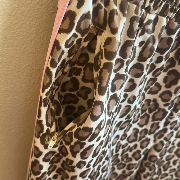 Lelis Collection Kellen Track Pant Leopard Print Pull On Womens Size Large - Picture 6 of 12